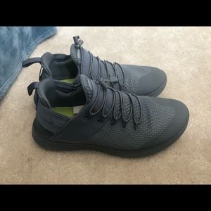 Grey nike shoes